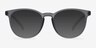 Chilling Matte Gray PlastiqueMontures de lunettes de vue d'EyeBuyDirect, Avec des Verres Teintés