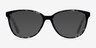 Hepburn Gray & Floral AcétateMontures de lunettes de vue d'EyeBuyDirect, Avec des Verres Teintés