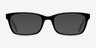 Mesquite Noir AcétateMontures de lunettes de vue d'EyeBuyDirect, Avec des Verres Teintés