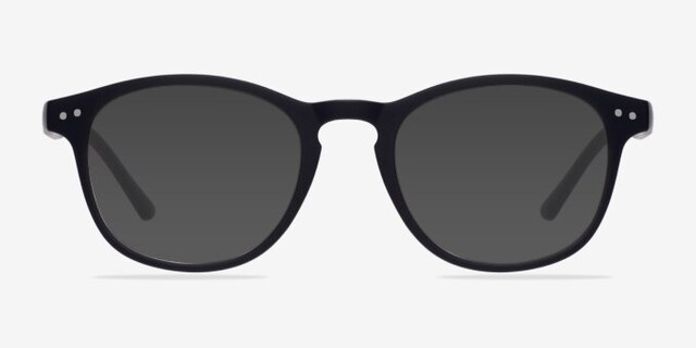 Instant Crush Matte Navy PlastiqueMontures de lunettes de vue d'EyeBuyDirect, Avec des Verres Teintés