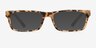 Cambridge Matte Tortoise AcetateEyeglass Frames from EyeBuyDirect, with Tinted Lenses