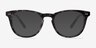 Flume Gray & Floral AcetateEyeglass Frames from EyeBuyDirect, with Tinted Lenses