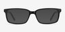 Denny Black & Gray AcetateEyeglass Frames from EyeBuyDirect, with Tinted Lenses