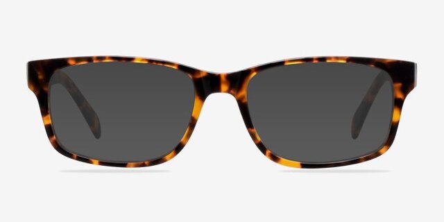 Casey Tortoise AcetateEyeglass Frames from EyeBuyDirect, with Tinted Lenses