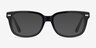 Little John Black AcetateEyeglass Frames from EyeBuyDirect, with Tinted Lenses
