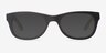 Little Panama Black AcetateEyeglass Frames from EyeBuyDirect, with Tinted Lenses