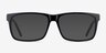 Sydney Black AcetateEyeglass Frames from EyeBuyDirect, with Tinted Lenses