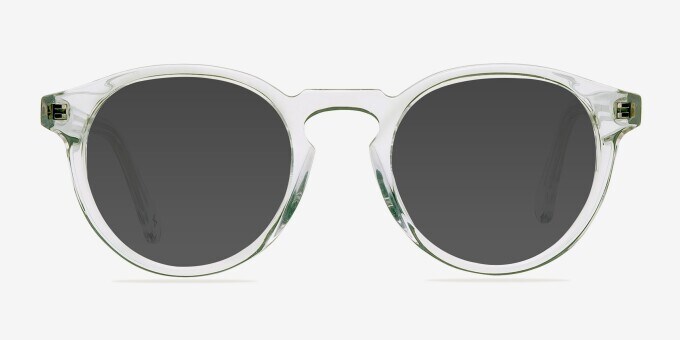 Theory Round Clear Full Rim Eyeglasses | Eyebuydirect display picture 3