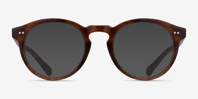 Theory Cognac AcetateEyeglass Frames from EyeBuyDirect, with Tinted Lenses