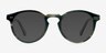 Theory Striped Granite AcetateEyeglass Frames from EyeBuyDirect, with Tinted Lenses