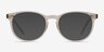 Aura Champagne AcetateEyeglass Frames from EyeBuyDirect, with Tinted Lenses