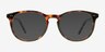 Aura Warm Tortoise AcétateMontures de lunettes de vue d'EyeBuyDirect, Avec des Verres Teintés