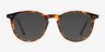 Prism Warm Tortoise AcetateEyeglass Frames from EyeBuyDirect, with Tinted Lenses