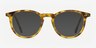 Prism Blonde Tortoise AcétateMontures de lunettes de vue d'EyeBuyDirect, Avec des Verres Teintés