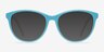 Level Bleu pâle AcétateMontures de lunettes de vue d'EyeBuyDirect, Avec des Verres Teintés