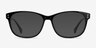 Delight Black AcetateEyeglass Frames from EyeBuyDirect, with Tinted Lenses
