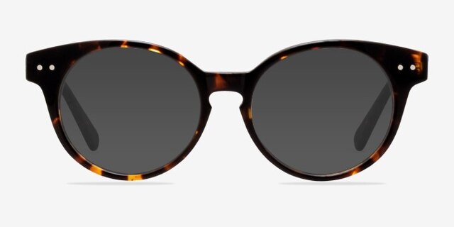 Glarus Tortoise AcetateEyeglass Frames from EyeBuyDirect, with Tinted Lenses