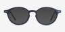 Sophie Navy AcetateEyeglass Frames from EyeBuyDirect, with Tinted Lenses