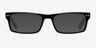 Vancouver Black AcetateEyeglass Frames from EyeBuyDirect, with Tinted Lenses
