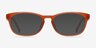 Drums Orange PlasticEyeglass Frames from EyeBuyDirect, with Tinted Lenses