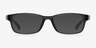 Danny Matte Gray PlasticEyeglass Frames from EyeBuyDirect, with Tinted Lenses