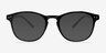 Instant Crush Clear & Black PlasticEyeglass Frames from EyeBuyDirect, with Tinted Lenses