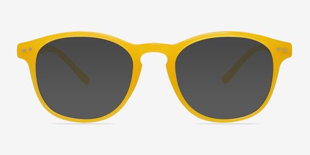 Instant Crush Jaune PlastiqueMontures de lunettes de vue d'EyeBuyDirect, Avec des Verres Teintés