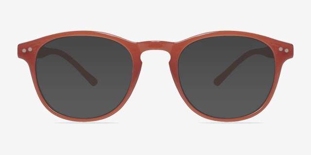 Instant Crush Orange PlastiqueMontures de lunettes de vue d'EyeBuyDirect, Avec des Verres Teintés