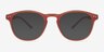 Instant Crush Orange PlastiqueMontures de lunettes de vue d'EyeBuyDirect, Avec des Verres Teintés