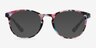 Muse Pink Floral PlastiqueMontures de lunettes de vue d'EyeBuyDirect, Avec des Verres Teintés