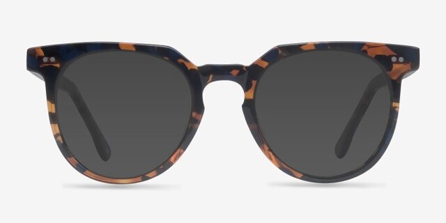 Atmosphere Blueberry Tea AcetateEyeglass Frames from EyeBuyDirect, with Tinted Lenses
