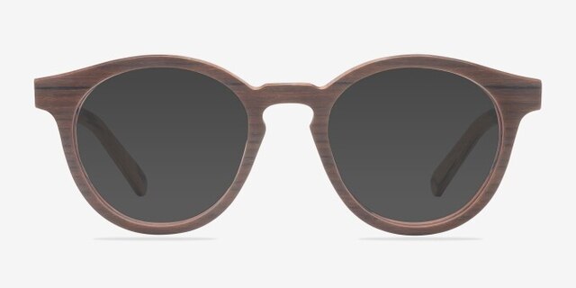 Breeze Brown AcetateEyeglass Frames from EyeBuyDirect, with Tinted Lenses