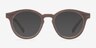Breeze Brown AcetateEyeglass Frames from EyeBuyDirect, with Tinted Lenses