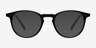 Kyoto Black AcetateEyeglass Frames from EyeBuyDirect, with Tinted Lenses