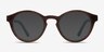 Dreamy Brown Blue Wood-textureEyeglass Frames from EyeBuyDirect, with Tinted Lenses