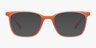 Champ Matte Peach PlasticEyeglass Frames from EyeBuyDirect, with Tinted Lenses