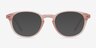 Sea Breeze Pink PlasticEyeglass Frames from EyeBuyDirect, with Tinted Lenses