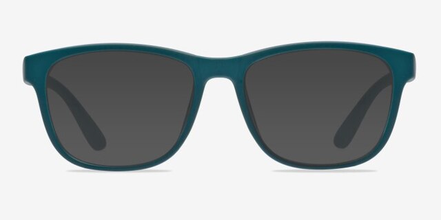 Milo Matte Green PlasticEyeglass Frames from EyeBuyDirect, with Tinted Lenses