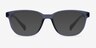 Moody Matte Gray PlastiqueMontures de lunettes de vue d'EyeBuyDirect, Avec des Verres Teintés