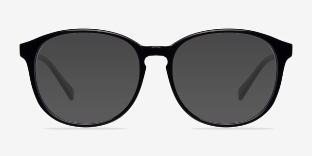 Carmen Black & Tortoise AcetateEyeglass Frames from EyeBuyDirect, with Tinted Lenses