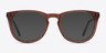 Providence Matte Brown AcetateEyeglass Frames from EyeBuyDirect, with Tinted Lenses