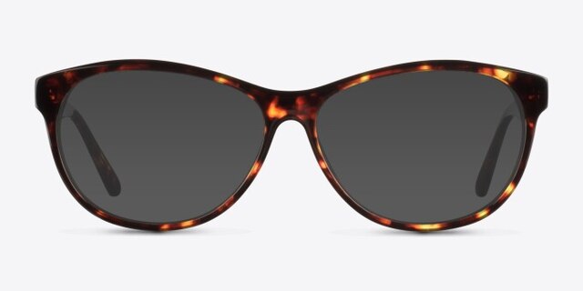 Sofia Tortoise AcetateEyeglass Frames from EyeBuyDirect, with Tinted Lenses