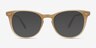 Flume Taupe AcetateEyeglass Frames from EyeBuyDirect, with Tinted Lenses