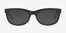Panama Black AcetateEyeglass Frames from EyeBuyDirect, with Tinted Lenses
