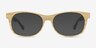 Panama Wood AcetateEyeglass Frames from EyeBuyDirect, with Tinted Lenses