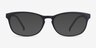 Drums Navy PlasticEyeglass Frames from EyeBuyDirect, with Tinted Lenses