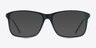 Pablo Matte Blue PlasticEyeglass Frames from EyeBuyDirect, with Tinted Lenses