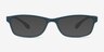 Versus Matte Green PlasticEyeglass Frames from EyeBuyDirect, with Tinted Lenses