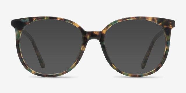 Bardot Floral AcetateEyeglass Frames from EyeBuyDirect, with Tinted Lenses