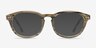 Little Things Brown Wood-textureEyeglass Frames from EyeBuyDirect, with Tinted Lenses